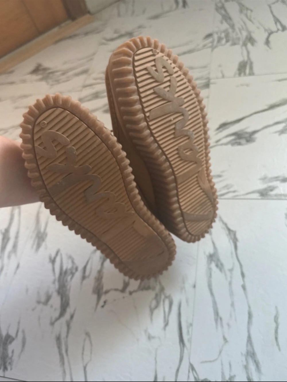 Women’s Clarks Platform Creeper Loafers in Tan Torhill - Picture 7 of 11